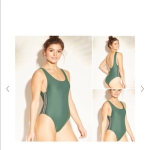 Xhilaration one piece cheeky swim suit